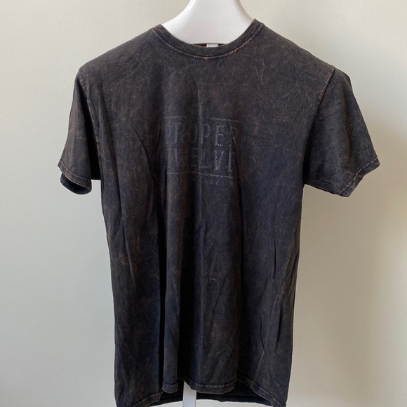 Distressed Proper Twelve Conor McGregor Black T-Shirt - Picture 2 of 9